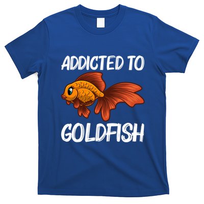 Cute Goldfish Design Pet Fish Goldfish Lover Gift T-Shirt