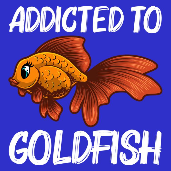 Cute Goldfish Design Pet Fish Goldfish Lover Gift Button