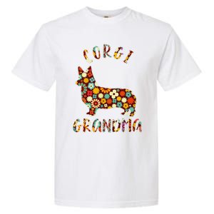 Corgi Grandma Dog Grandma Funny Corgi Owner Garment-Dyed Heavyweight T-Shirt