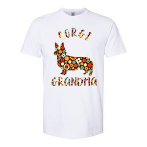 Corgi Grandma Dog Grandma Funny Corgi Owner Softstyle CVC T-Shirt