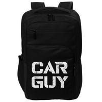 Car Guy Distressed Impact Tech Backpack