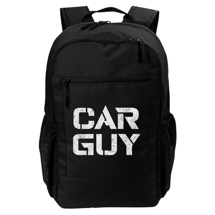 Car Guy Distressed Backpack
