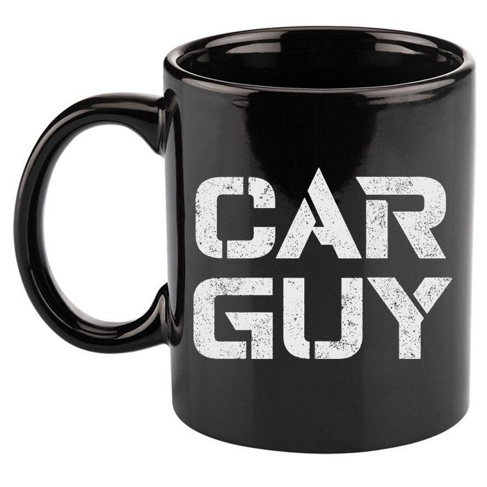 Car Guy Distressed 11oz C Handle Ceramic Mug