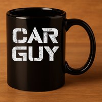 Car Guy Distressed 11oz C Handle Ceramic Mug