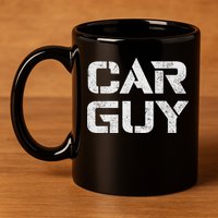 Car Guy Distressed 11oz C Handle Ceramic Mug