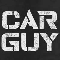 Car Guy Distressed Crop Fleece Hoodie