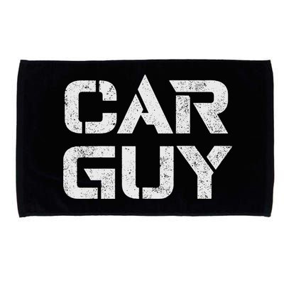 Car Guy Distressed Microfiber Hand Towel