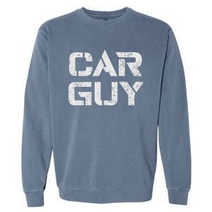 Car Guy Distressed Garment-Dyed Sweatshirt