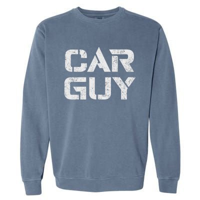 Car Guy Distressed Garment-Dyed Sweatshirt