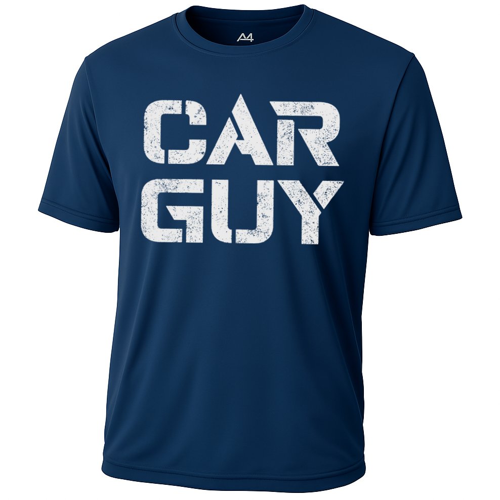 Car Guy Distressed Performance Shirt