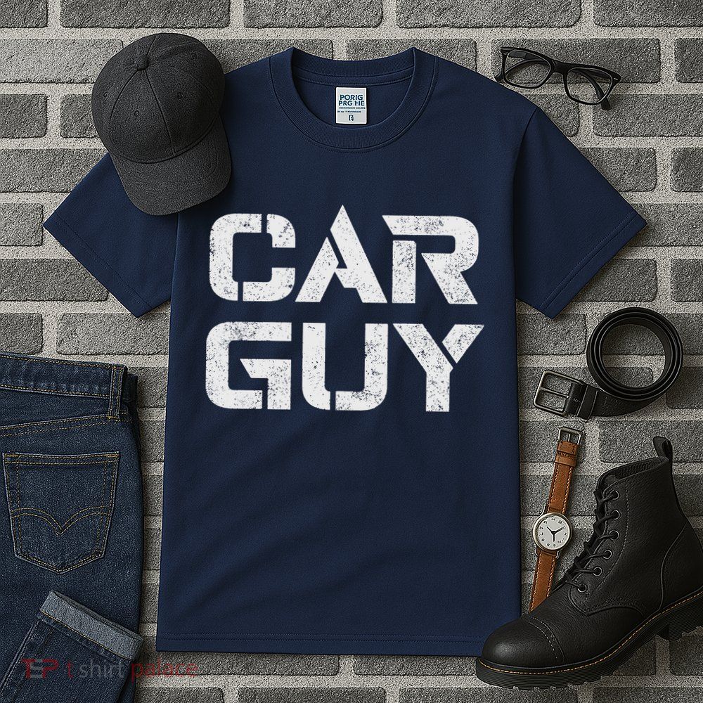 Car Guy Distressed Tall T-Shirt