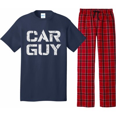 Car Guy Distressed Pajama Set