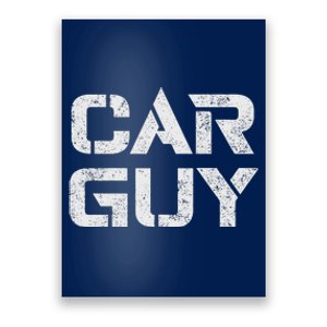 Car Guy Distressed Poster