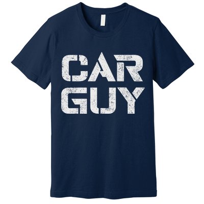 Car Guy Distressed Premium T-Shirt