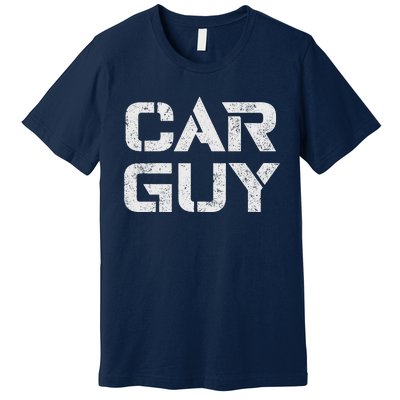 Car Guy Distressed Premium T-Shirt