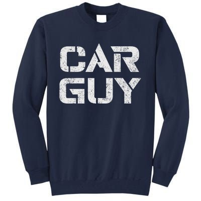 Car Guy Distressed Tall Sweatshirt