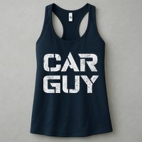 Car Guy Distressed Womens Tank Top