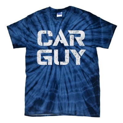 Car Guy Distressed Tie-Dye T-Shirt