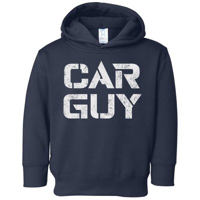 Car Guy Distressed Toddler Hoodie