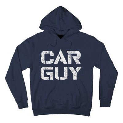 Car Guy Distressed Tall Hoodie