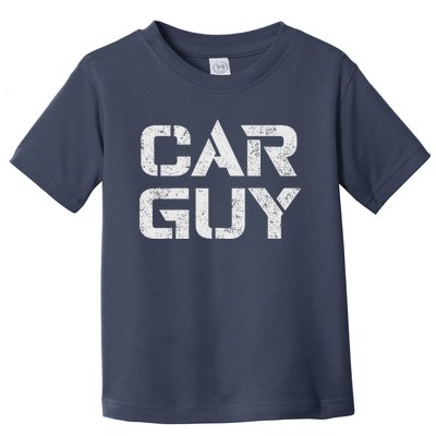 Car Guy Distressed Toddler T-Shirt