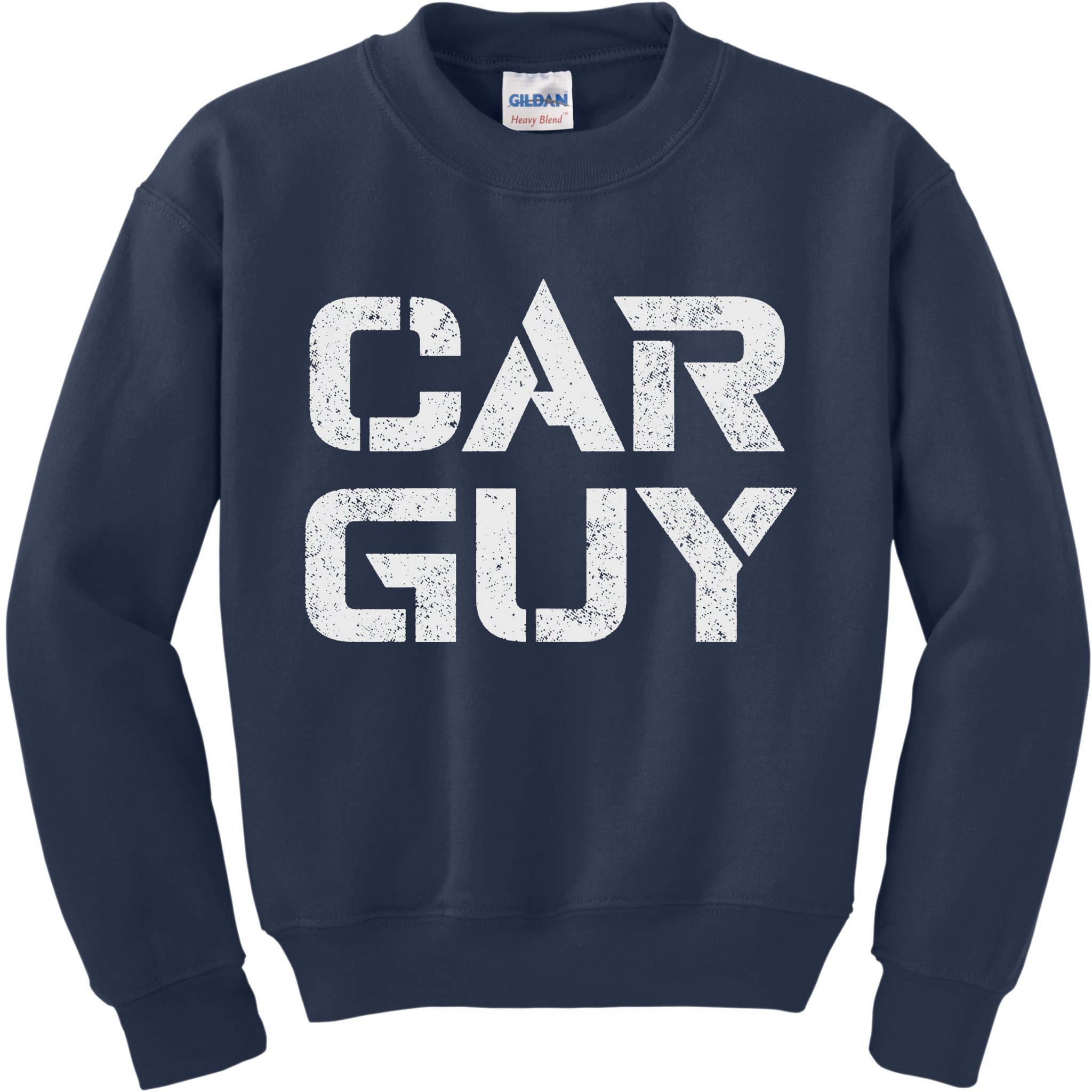 Car Guy Distressed Kids Sweatshirt