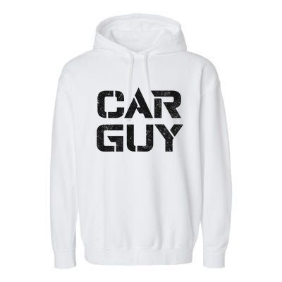 Car Guy Distressed Garment-Dyed Fleece Hoodie