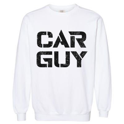 Car Guy Distressed Garment-Dyed Sweatshirt