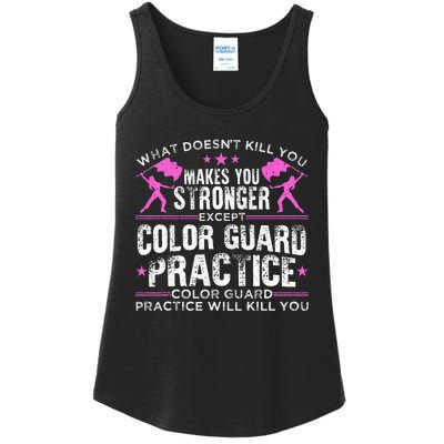 Color Guard Design For Men Women Winter Guard Marching Band Ladies Essential Tank