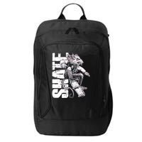 Cool Grunge Distressed Skateboarding Rat Mouse City Backpack