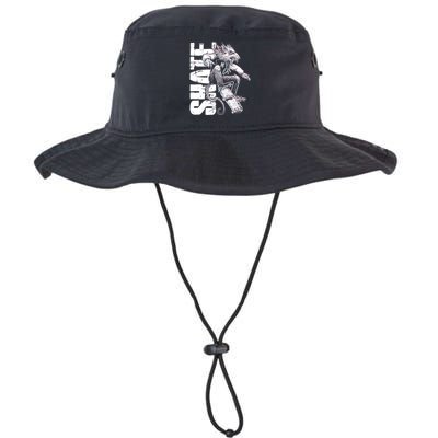 Cool Grunge Distressed Skateboarding Rat Mouse Bucket Hat