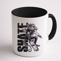 Cool Grunge Distressed Skateboarding Rat Mouse Mug