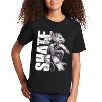 Cool Grunge Distressed Skateboarding Rat Mouse Kids T-Shirt