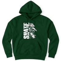 Cool Grunge Distressed Skateboarding Rat Mouse Hoodie