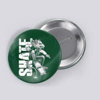 Cool Grunge Distressed Skateboarding Rat Mouse Button