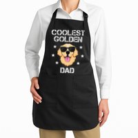 Coolest Golden Dad for Retriever New Dog Owner Apron