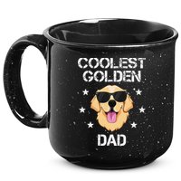 Coolest Golden Dad for Retriever New Dog Owner 15oz Campfire Ceramic Mug