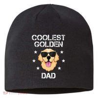 Coolest Golden Dad for Retriever New Dog Owner Sustainable Beanie