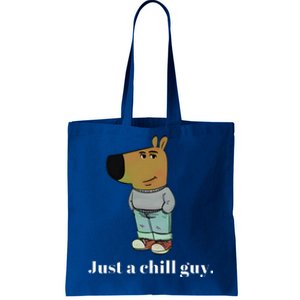 Chill Guy Dog Funny Chill Guy Meme Tote Bag