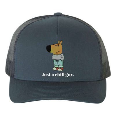 Chill Guy Dog Funny Chill Guy Meme Yupoong Adult 5-Panel Trucker Hat