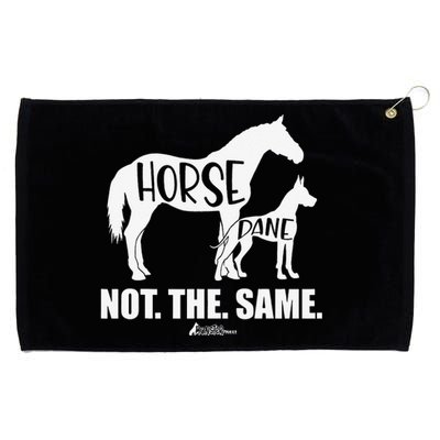 Cute Great Dane Top Funny Dog Mom Horse Dane Not The Same Grommeted Golf Towel