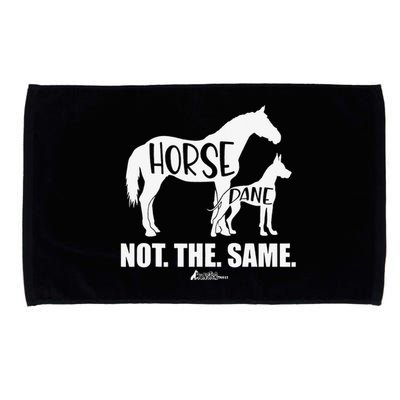 Cute Great Dane Top Funny Dog Mom Horse Dane Not The Same Microfiber Hand Towel