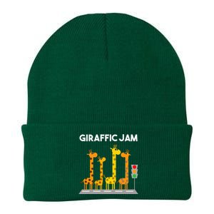 Cute Giraffe Design Safari Giraffe Lover Knit Cap Winter Beanie