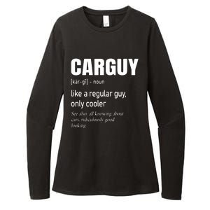 Car Guy Definition Mechanic Auto Racing Men Womens CVC Long Sleeve Shirt