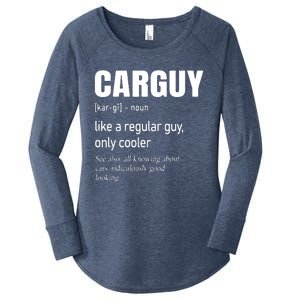 Car Guy Definition Mechanic Auto Racing Men Women's Perfect Tri Tunic Long Sleeve Shirt