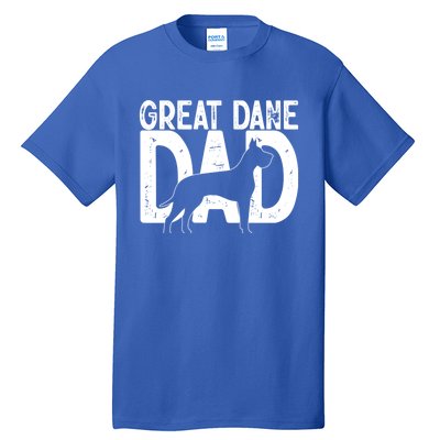 Cute Great Dane Dog Dad Puppy Lover Father Cute Gift Tall T-Shirt