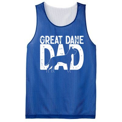 Cute Great Dane Dog Dad Puppy Lover Father Cute Gift Mesh Reversible Basketball Jersey Tank