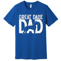 Cute Great Dane Dog Dad Puppy Lover Father Cute Gift Premium T-Shirt