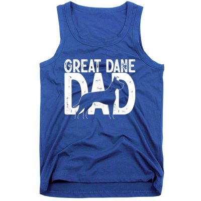 Cute Great Dane Dog Dad Puppy Lover Father Cute Gift Tank Top