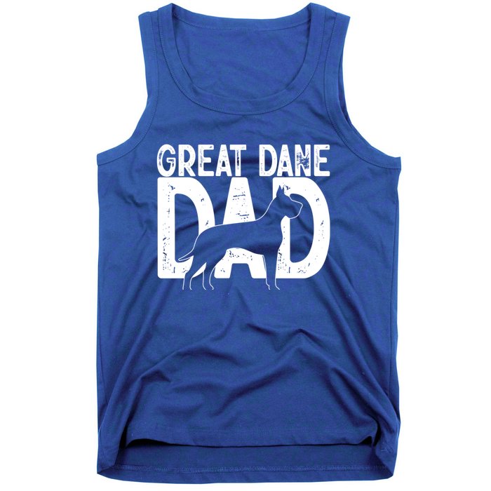 Cute Great Dane Dog Dad Puppy Lover Father Cute Gift Tank Top